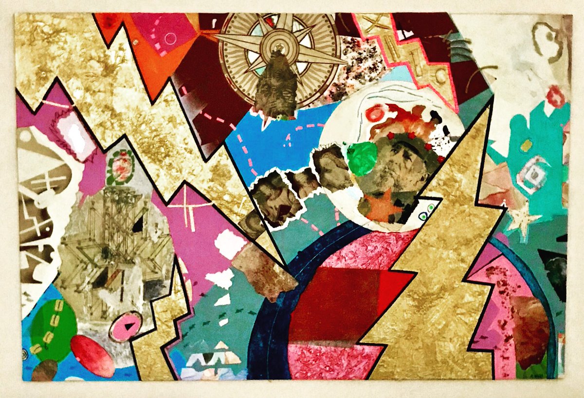 S_MossModernArt's tweet photo. Nobody is wired wrong, because there’s no wrong and right in the way we are. #HannahHöch (art's original punk)
#CutUpTechnique #Surrealism
#ThoughtProvoking #Artist #MadeInAtlanta #DadaMovement #Contemplate #Ruminate #Art #Literature #Paint #BeFearless #ExploreYourWorld https://t.co/zfufPeU6wM