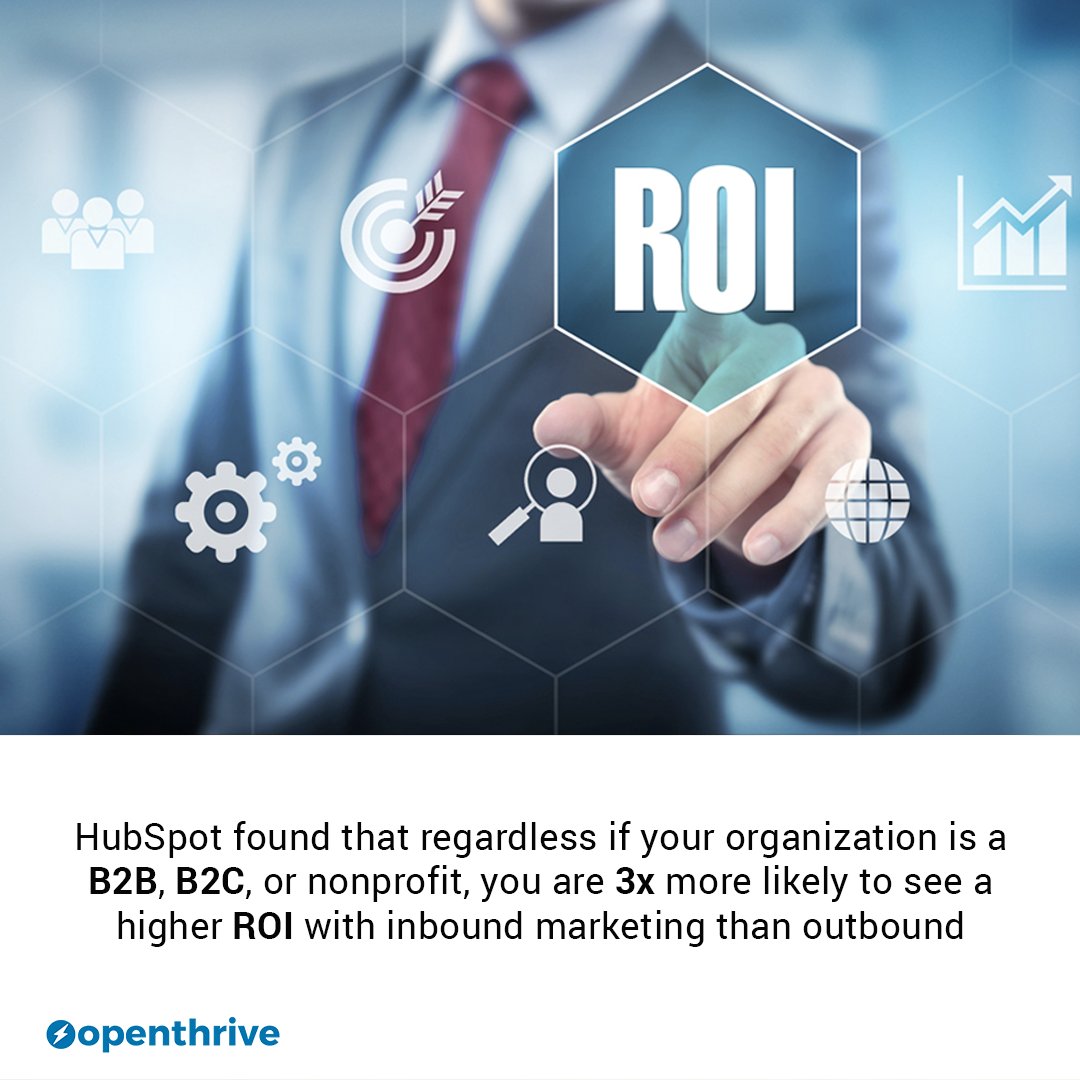openthrive's tweet photo. Choose Inbound for a higher ROI.
#Openthrive #marketing #Inbound #digital #socialmedia #mobile #Influencer #email #content #strategy #customer #leads #attract #convert #close #delight #seo #seotips #business #b2b #b2c #sales #branding #blogging #advertisement #analytics #website https://t.co/Wzx1ZshYBG