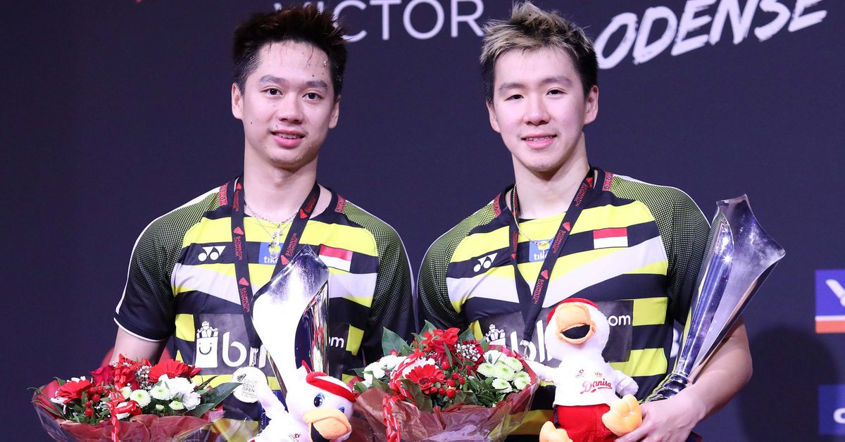 Selamat dan terima kasih untuk Marcus Fernaldi Gideon dan Kevin Sanjaya Sukamuljo yang telah meraih gelar  Denmark Open. Fokus lagi untuk kejuaran dunia lainnya. Indonesia Juara!

Photo: <a href="/INABadminton/">BADMINTON INDONESIA</a>