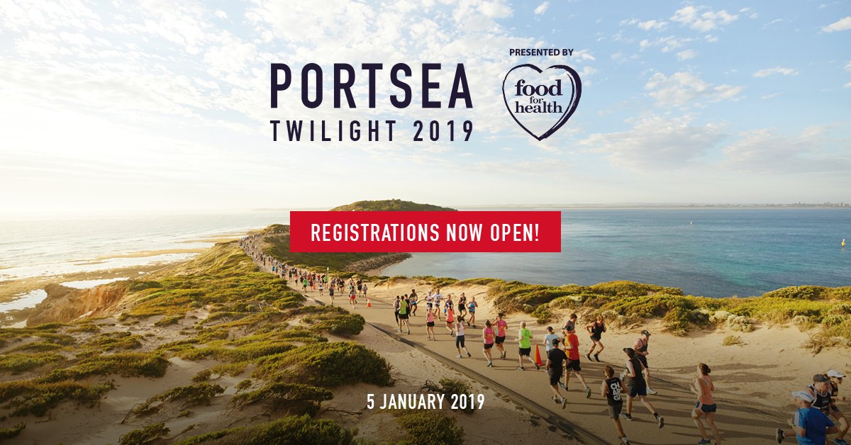 Registrations are now open for the Portsea Twilight 2019 presented by Food for Health. Sign up now for the 4K or 8K: events.solemotive.com/portsea-twilig… #PorsteaTwilight2019 #solemotive
