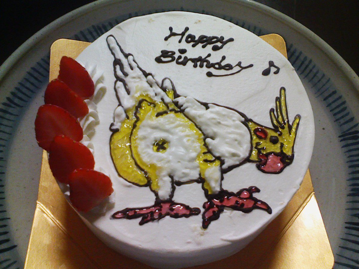 いいちこインコの飼い主 花沢りん吉 Ar Twitter 誕生日ケーキのロウソクを 一体 何処に立てる気ですかっ おしりにそんなものを
