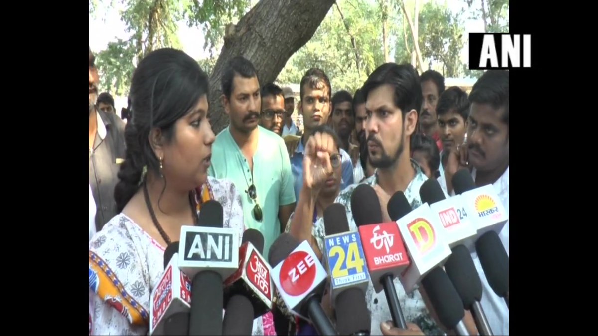 Sudeep Sukla, a deaf and mute former Infosys engineer from Madhya Pradesh's Satna, will contest in the upcoming state Assembly elections, says, 'I want to serve the country. So I need an opportunity. Politicians promise to serve but they forget their duty after elections' (ANI)