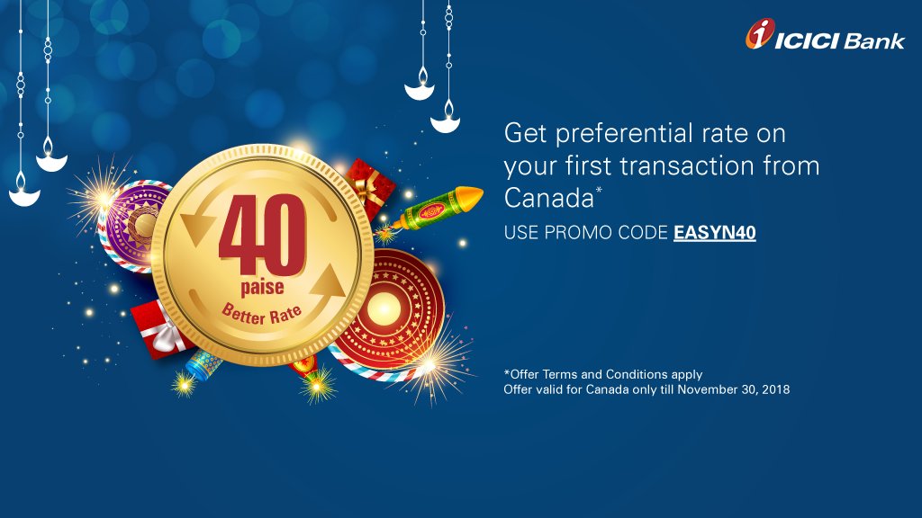 ICICI Bank on Twitter "Now transfer Money2India seamlessly using 