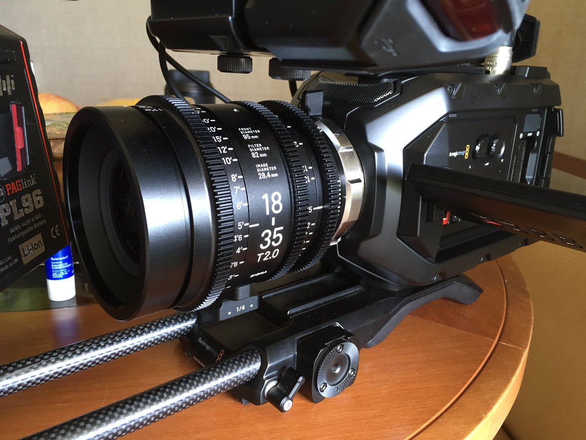 Kevin_Babey's tweet photo. The Sigma lenses are looking good on the cameras! Both Nikon mount and PL mount! https://t.co/ggmHjmmOEf