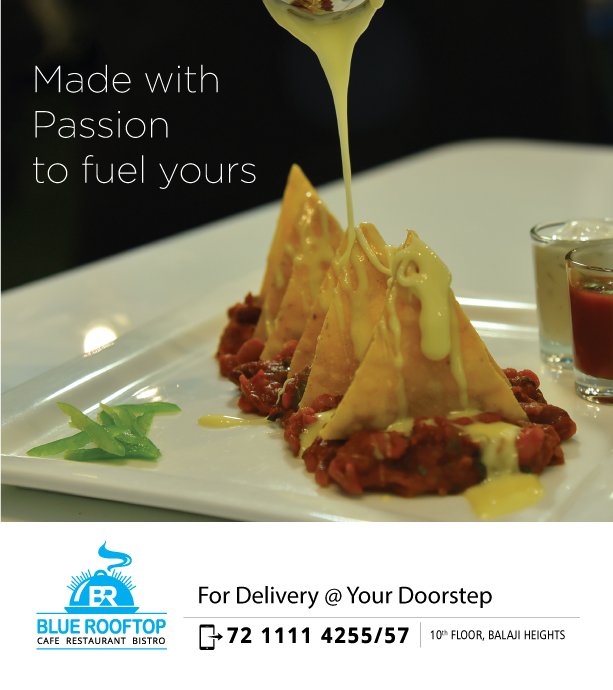 BlueRoofTop_'s tweet photo. Made With Passion To Fuel Yours. Have this #beauty at your favorite place #BlueRoofTop.
Call 7211114255 / 72111 14257 
#rooftop #ahmedabad #dine #topview #bestrestaurant #bestplace #newplace #bestambience https://t.co/EFN61yim2N