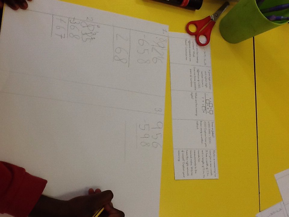 LeighPrimary's tweet photo. 4MA are working with partners to answer maths problems #mathsdetectives https://t.co/He6OBCRaoY