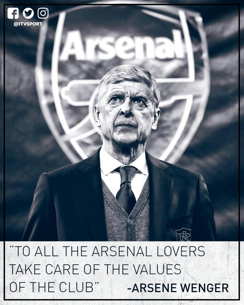 Happy Birthday Arsene Wenger, thank you for everything you have done for our great club 