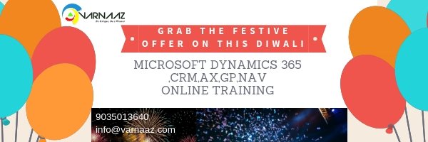 Varnaaz_Tech's tweet image. Build your career one step ahead with celebrations of Diwali offer on Microsoft Dynamics online training courses hashtag#MSDynamics365 #MSDynamicsRM #MSDynamicsAX #MSDynamicsNAV hashtag#MSDynamiicsGP #MSDynamicsSharepoint Contact us :9035013640 | 9035013644
ino@varnaaz.com