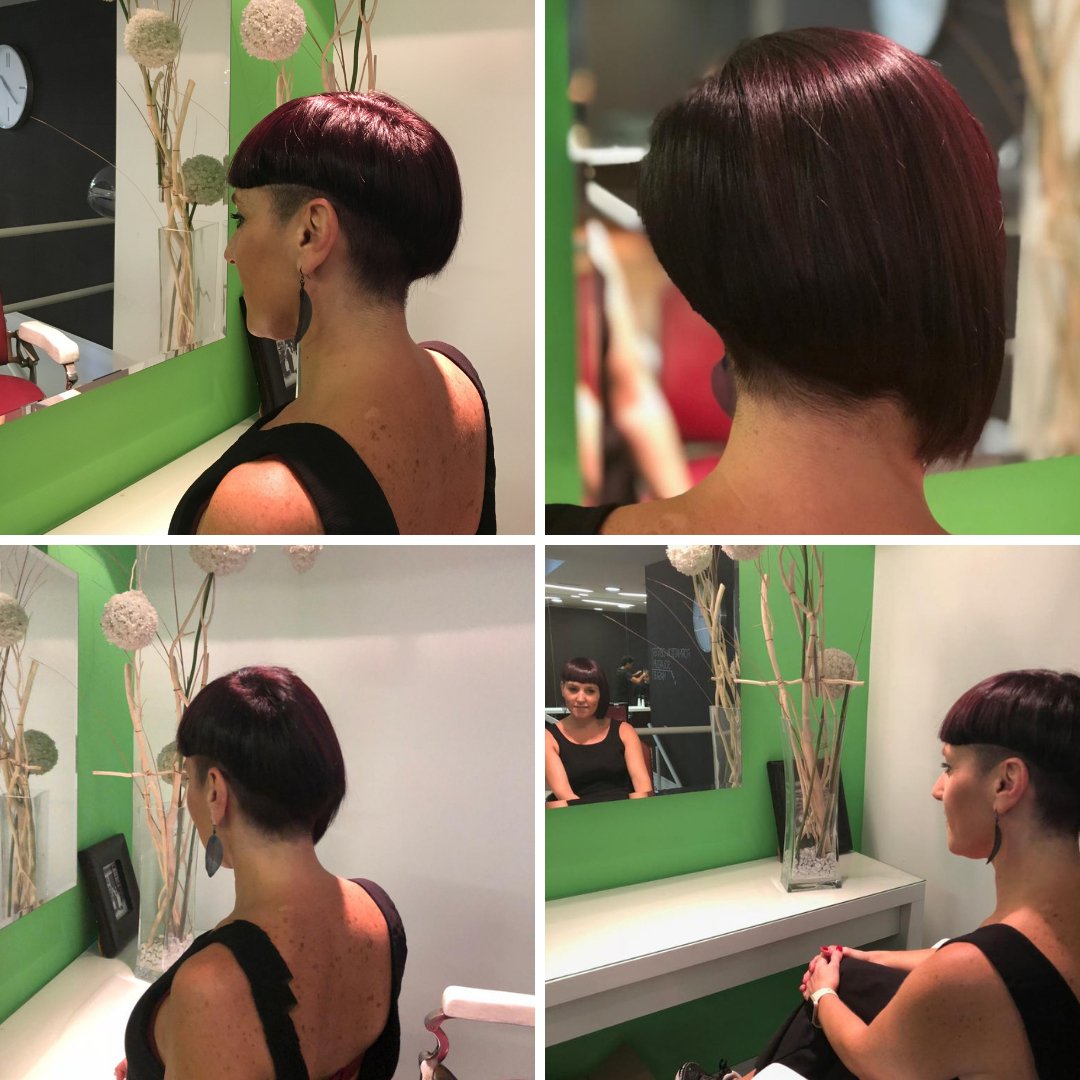 arcopeluqueria's tweet image. Para los que todavía no hayáis visto el cambio de look de nuestra compañera Ainara. Cada vez más atrevida!!  Tendrá algo que ver Estefi?  #EligeWella #KolestonPerfect