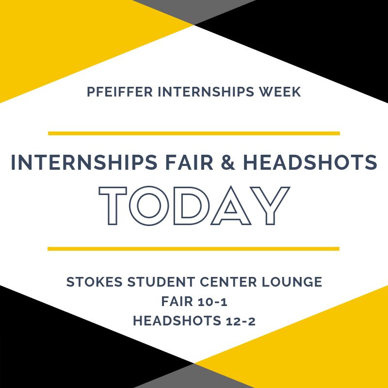 PfeifferOCS's tweet image. The Internships Fair is finally here! Be sure to sign in for a chance to win a McDonald’s gift card and to qualify for Pfeiffer Life credit! 
#internshipsfair #internships #internshipsweek #pfeifferuniversity #hirefrompfeiffer #pfeifferocsi