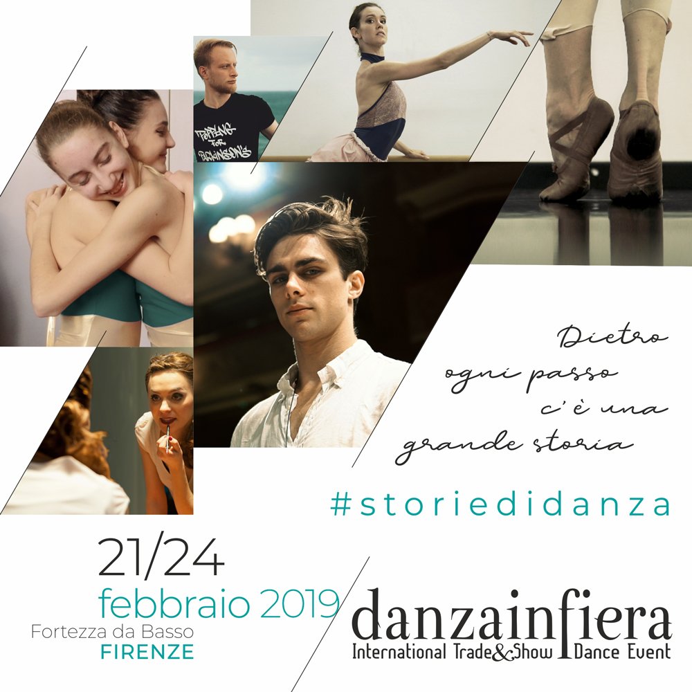 Finalmente possiamo gridarvelo a gran voce! Vi aspettiamo dal 21 al 24 febbraio a Firenze, come sempre alla Fortezza da Basso, per #dif2019! Quest'anno saranno protagoniste assolute le #storiedidanza, quelle fatte di passione ma anche di professionalità e duro lavoro! STAY TUNED!