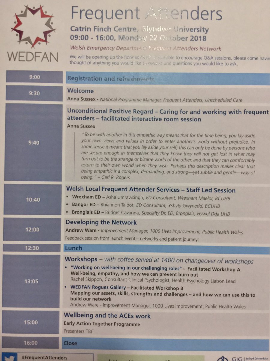 ComplexWales's tweet image. Dr Bridget Cavanna presenting an incredibly complex person who frequently attends the Emergency Department being supported by the team at Bronglais Hospital @HywelDdaHB brilliant super-multidisciplinary working. #WEDFAN #UnconditionalPositiveRegard