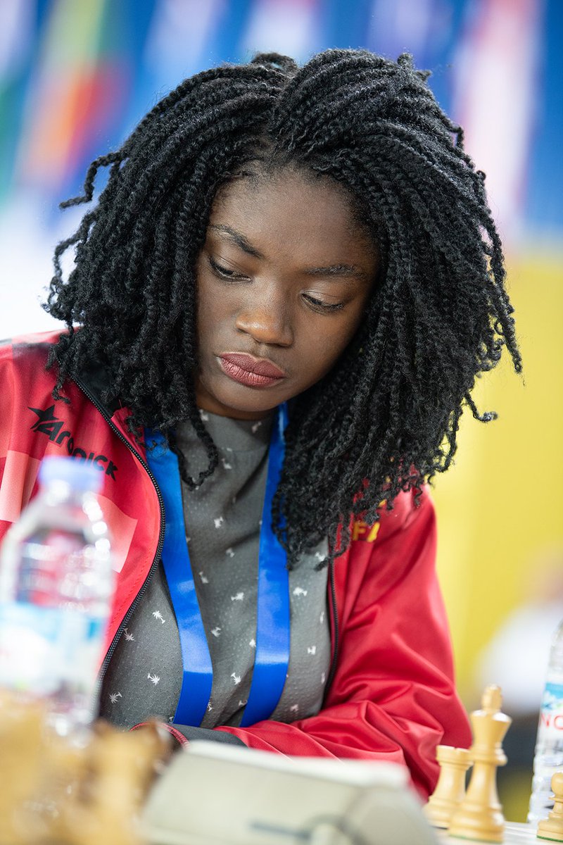 Batumi Chess Olympiad 2018 (@batumichess2018) on Twitter photo WFM Ednasia Junior, Under 15 African Schools Girl Champion.
Photo_ <a href="/davidllada/">David Llada ♞</a> #BatumiChess2018 WFM Ednasia Junior, Under 15 African Schools Girl Champion.
Photo_ <a href="/davidllada/">David Llada ♞</a> #BatumiChess2018