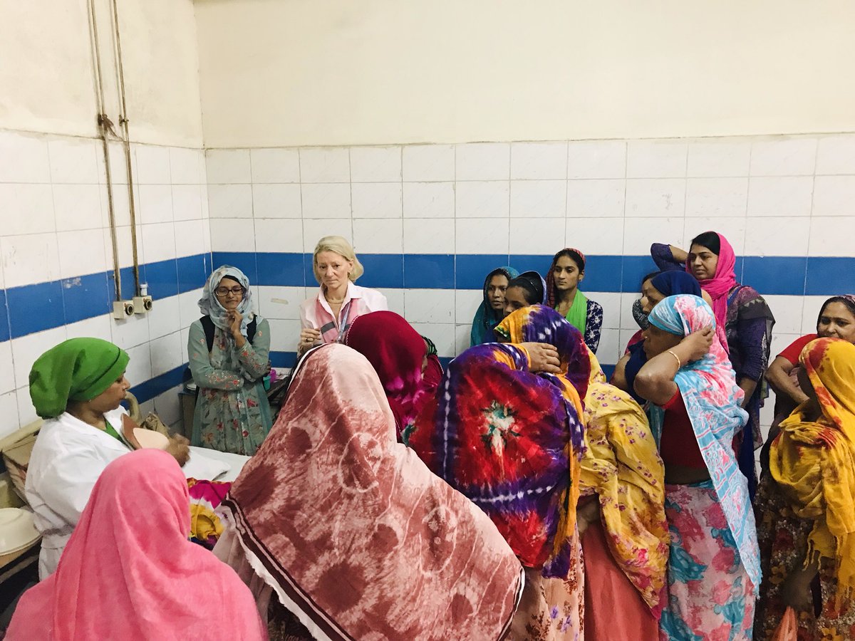 DhakaMavericks's tweet photo. The work isn’t over. @DhakaMavericks &amp; #PartnersForWorldHealth are here at NICRH. Talking with ladies with #mastectomy and donating them #breast #prosthesis and special bra. #BeTheInspiration #SharingIsCaring #BreastCancer #Awareness @Rotary @BCCare @uicc https://t.co/PGWBbGwOvw