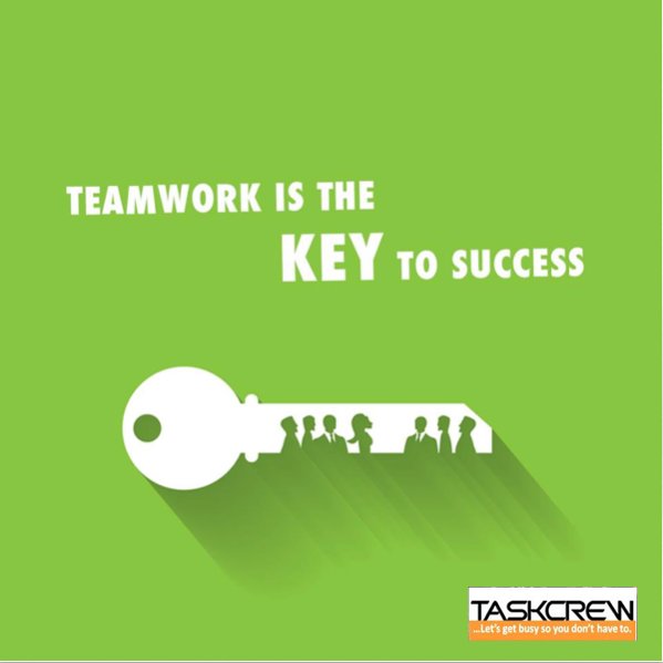 taskcrew_'s tweet photo. Teamwork makes the dream work, and little contributions from every team member build our big idea.
TaskCrew, Together We Win!
#MondayMotivation
 #TaskCrew
#Teamwork https://t.co/bI8cusfAaM