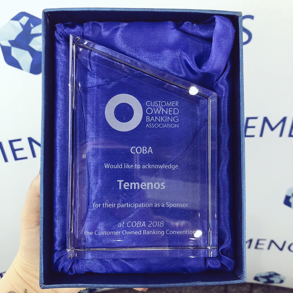 Temenos's tweet photo. Thank you @CustomerOwnedBA for having us at #COBA2018! It’s been an honour and a pleasure to be part of your convention. #TheChallengeOfChange #Day1 #DigitalToTheCore https://t.co/ZhOT2lr8l9