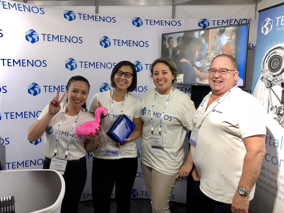 Temenos's tweet photo. Thank you @CustomerOwnedBA for having us at #COBA2018! It’s been an honour and a pleasure to be part of your convention. #TheChallengeOfChange #Day1 #DigitalToTheCore https://t.co/ZhOT2lr8l9