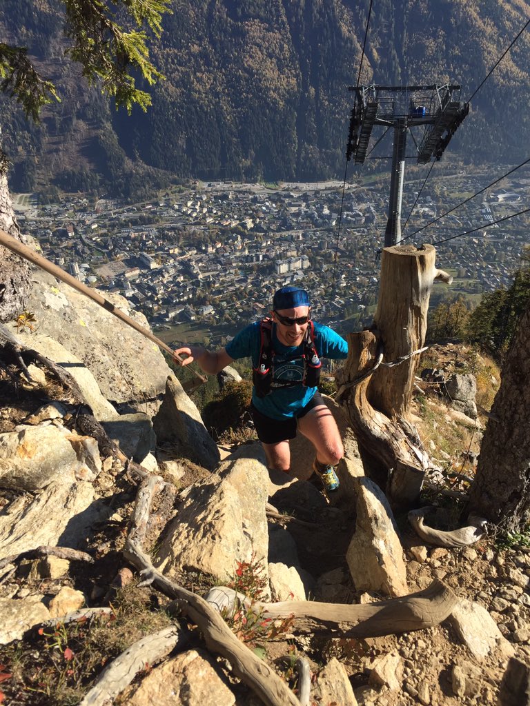 bucks777's tweet photo. Checking out the Marathon du Mont Blanc Vertical KM route...has to be one of the hardest 3km ‘runs’ around. Relentless climb from Chamonix to the Planpraz ski station 1000m above #chamonix #verticalKM #planpraz #trails https://t.co/J2ZakNTQAg