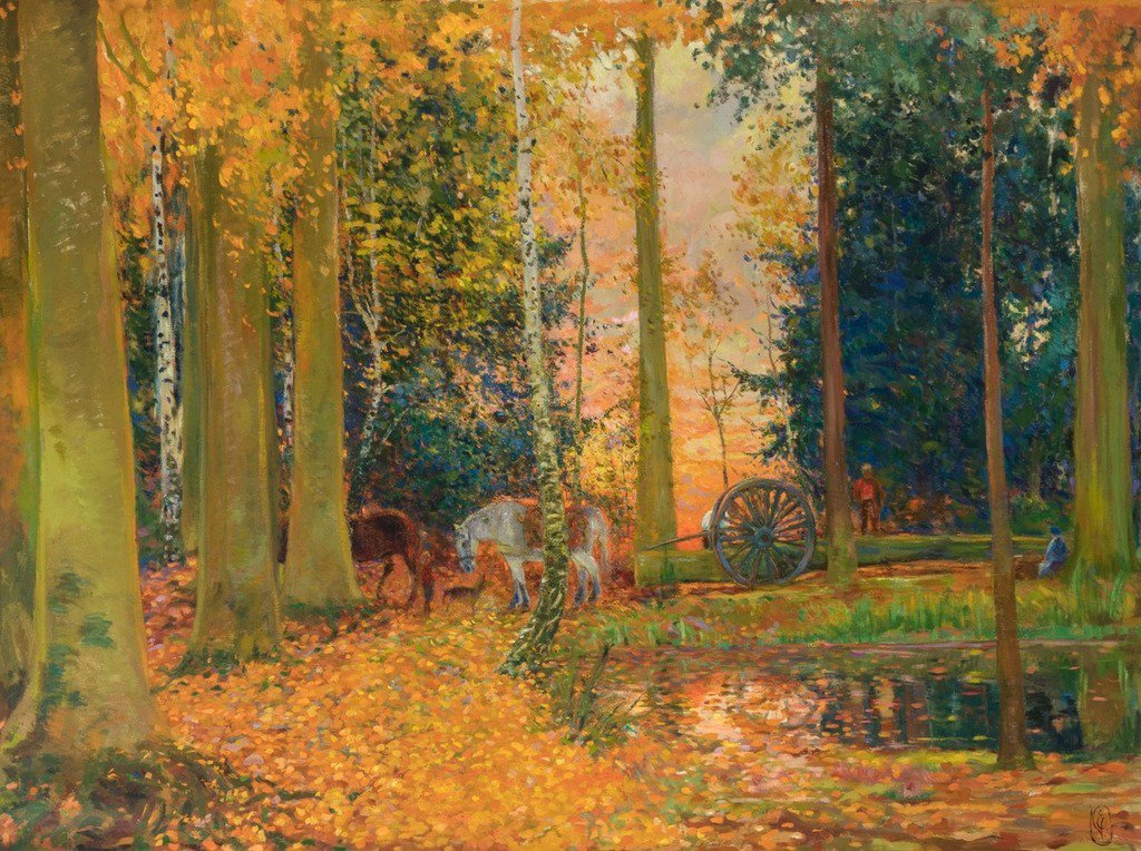 ift.tt/2CAIhKi - thunderstruck9:

Edmond Verstraeten (Belgian, 1870-1956), Automne. Oil on canvas, 175 x 237 cm.