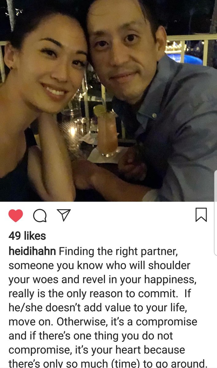 KarmaDoll77's tweet photo. These two! So cute 💜💜 Happy Anniversary you guys! #MrHahn #HeidiHahn https://t.co/w8lSjsLOwB