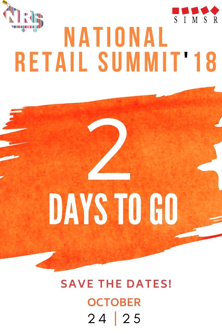 NRS_SIMSR's tweet photo. With only 2 days to go! Get ready to witness exciting activities and event for everyone! We hope to see you all there! 
Remember to set a reminder!
October 24th and 25th!

#NRSiscoming #NRS18 #SIMSR #LifeatSIMSR
@SIMSRofficial https://t.co/dhw6zsrACB
