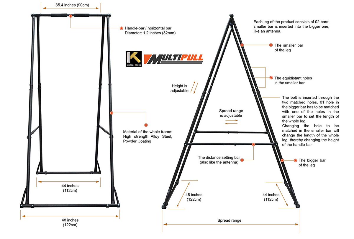 Tractiondevice's tweet image. This KT Multipull spinal #stretcher made of HIGH STRENGTH ALLOY STEEL and included safety features. Will last for years of hard continued use. 

SHOP NOW - amazon.com/KT-Multipull-K…

#health #fitness #backpain #tractiondevice #stretcherdevice