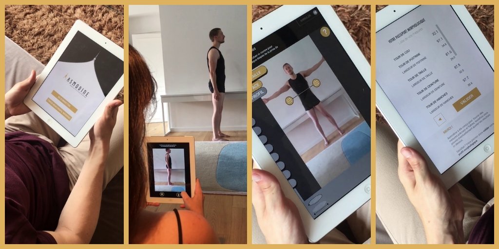 📱Asmodine c'est aussi un #bodyscan. Une #application de prise de mesure 📏 rapide et intuitive disponible sur #AppStore et #GooglePlay. 

L'application indispensable aux amateurs de #fashiontech

Pour en savoir plus ▶️ a-tailoring.com/body-scan
