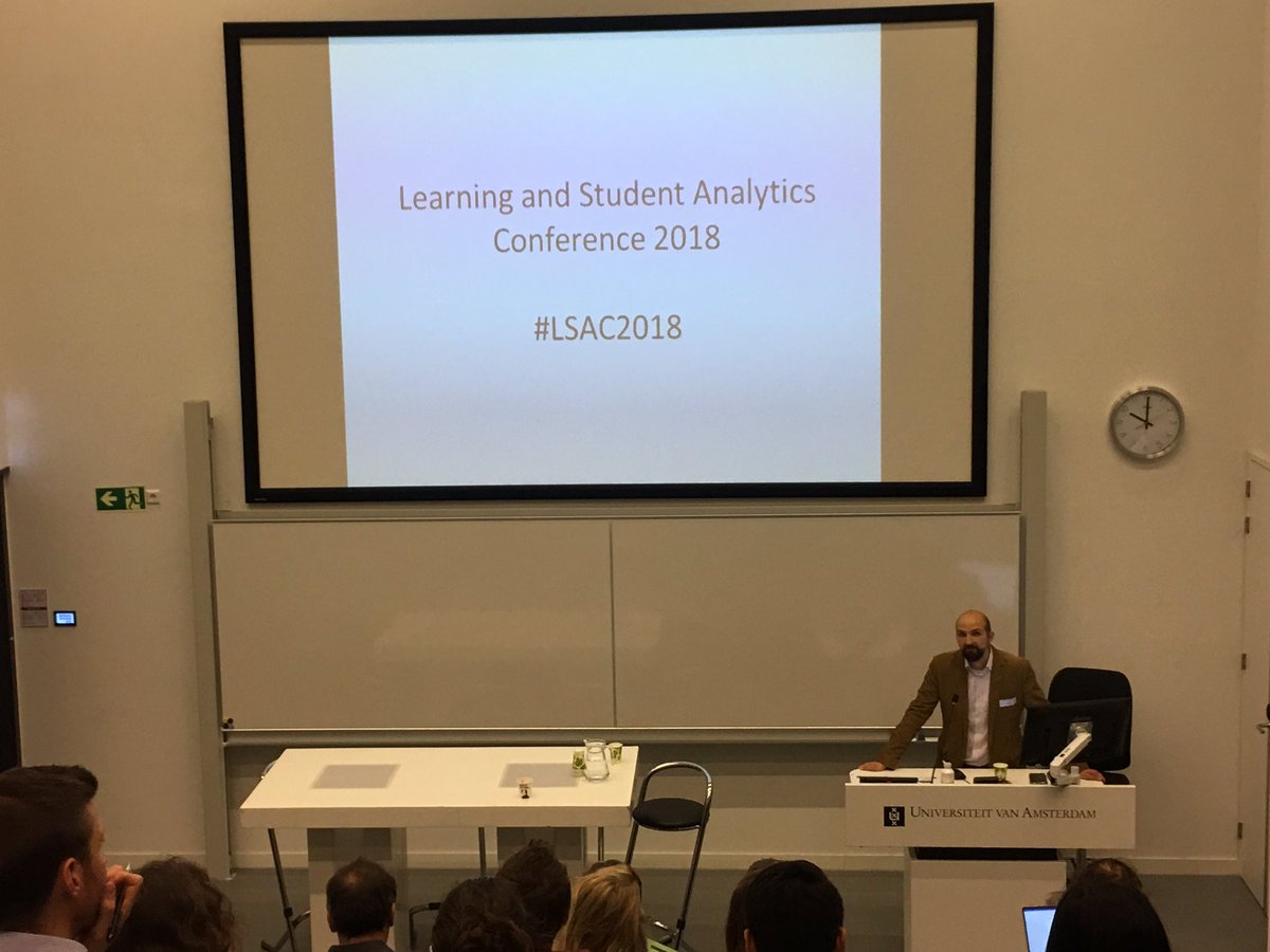 Learning &amp; Students Analytics Conference #LSAC2018 #APOA