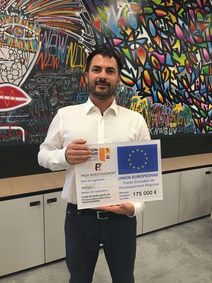 Région Sud Investissement (@regionsudinvest) on Twitter photo Bravo Grégoire <a href="/SailEazy/">SailEazy</a> pour cette belle levée de fonds! Avec <a href="/RegionSudInvest/">Région Sud Investissement</a> <a href="/MaRegionSud/">Région Sud</a> <a href="/cmacgm/">CMA CGM Group</a> <a href="/Bpifrance/">Bpifrance</a> <a href="/BPMed/">BPMED</a> <a href="/BNPParibas/">BNP Paribas Group</a> <a href="/cic/">CIC</a> #Feder . Et merci à <a href="/Turenne_Capital/">Turenne Groupe</a>! Bravo Grégoire <a href="/SailEazy/">SailEazy</a> pour cette belle levée de fonds! Avec <a href="/RegionSudInvest/">Région Sud Investissement</a> <a href="/MaRegionSud/">Région Sud</a> <a href="/cmacgm/">CMA CGM Group</a> <a href="/Bpifrance/">Bpifrance</a> <a href="/BPMed/">BPMED</a> <a href="/BNPParibas/">BNP Paribas Group</a> <a href="/cic/">CIC</a> #Feder . Et merci à <a href="/Turenne_Capital/">Turenne Groupe</a>!