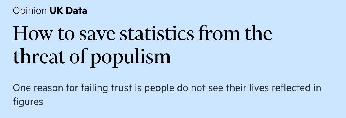 d_spiegel's tweet image. Hetan Shah’s excellent FT article on statistics in the age of populism  ft.com/content/ca491f…