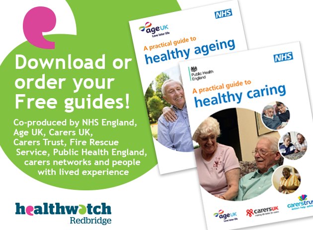 HWRedbridge's tweet photo. Free guides available, to support the health and wellbeing of older people and carers. 

Download:
'A Practical Guide to Healthy Caring' https://t.co/qgBq0AakBI, &amp; 'A Practical Guide to Healthy Ageing' https://t.co/6dEJ5qFjCb https://t.co/NkgTXZKA2C