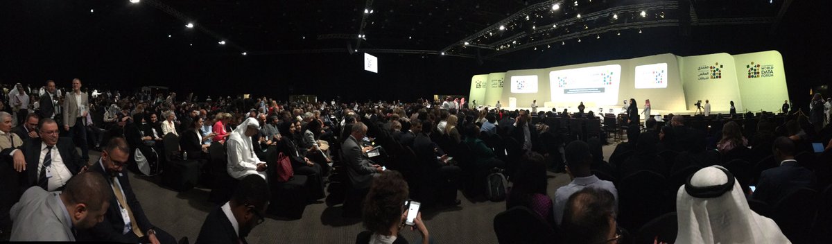 Soulfra's tweet photo. Getting ready for the official opening plenary session of the United Nations World Data Forum #UNWDF #eoe2018 https://t.co/wgE94ltekL