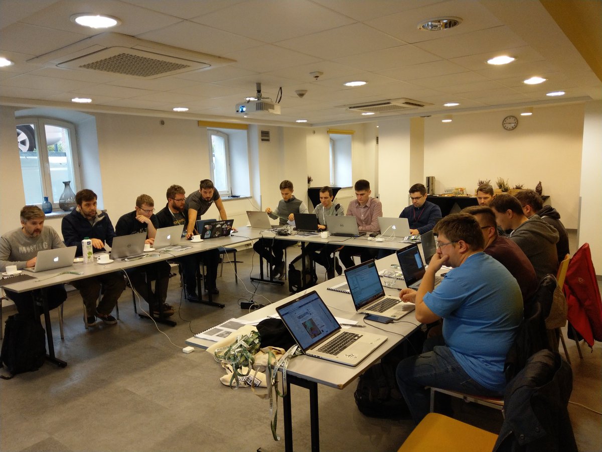 mobilizationpl's tweet image. The conference is over but #mobilization8 still runs. Today we have a Kotlin for Android Developers workshop with @marcinmoskala. Huge thanks to Marcin for preparing!