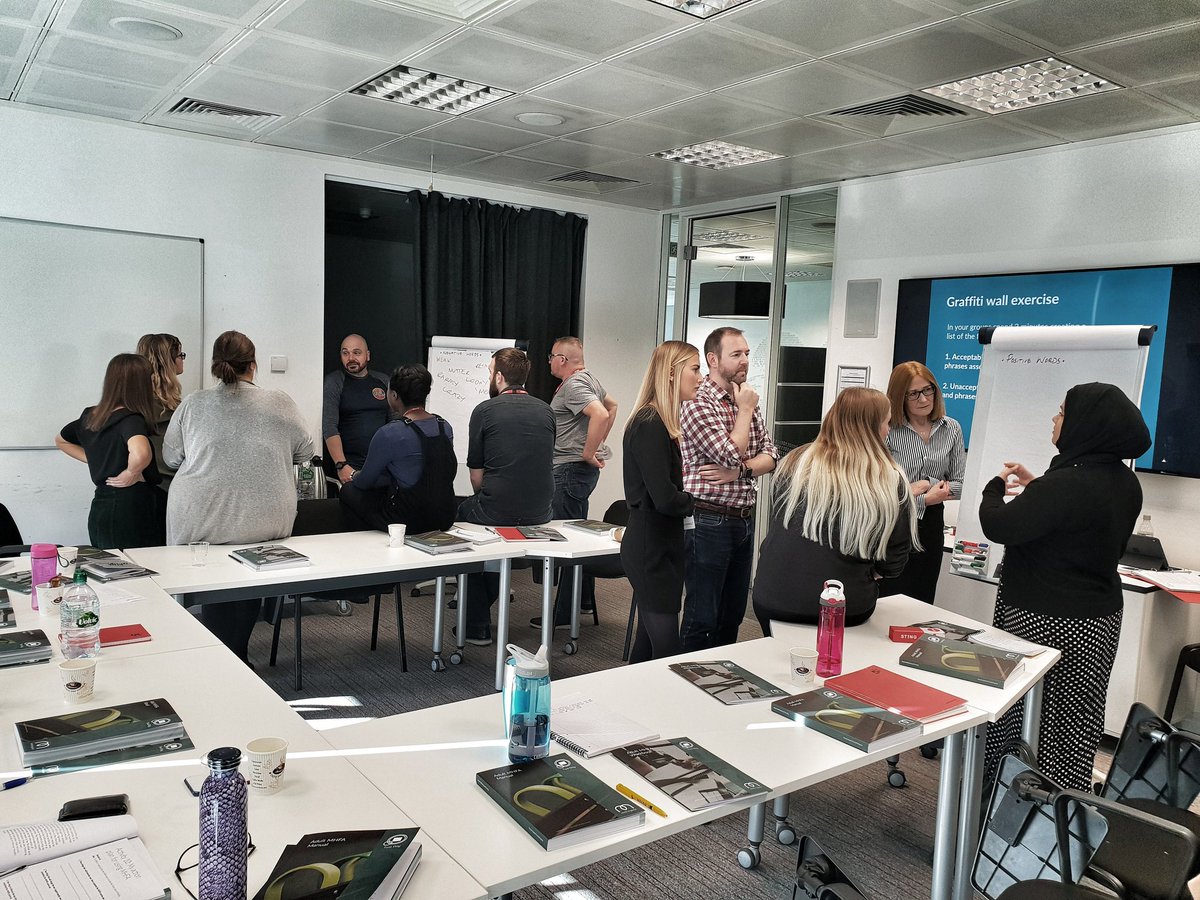 We've now run our first ever in-house @MHFAEngland programme! Such a wonderful group and a pleasure to facilitate @TransUnionUK @TransUnion #MentalHealth @mrssarahshaw #MHFAWellbeing