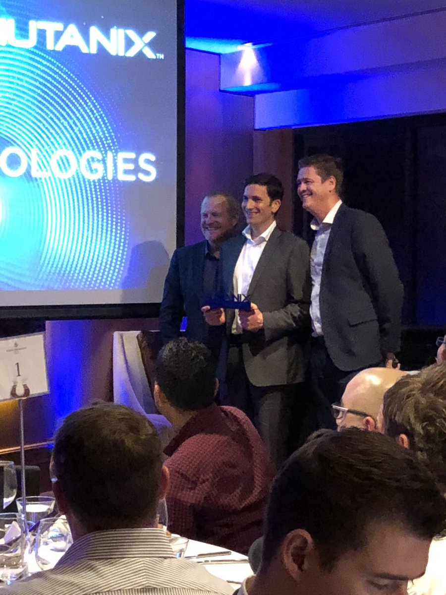 cpjones44's tweet photo. Congratulations to @Intuit_Tech for winning the @nutanix Innovation Partner of the Year for 2018. Great to have such dedicated and forward thinking partners in our community. https://t.co/pwV0OdYvAl