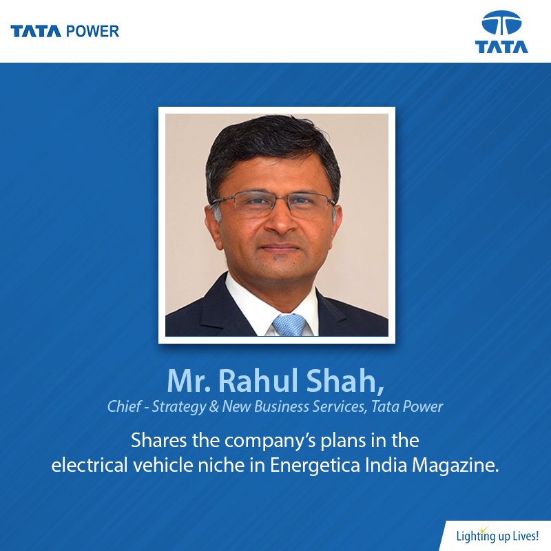 TataPower On Twitter Mr Rahul Shah Chief Strategy New Business tata-power-share-tata-power-1112-12000-profit