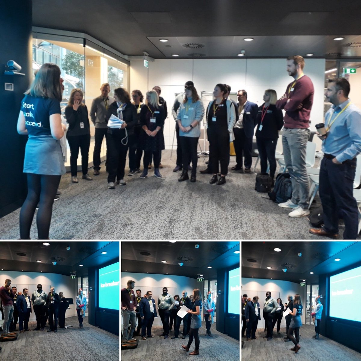 Mel_OR81's tweet photo. Great icebreaker at the @RBSBusiness #CustomerDiscovery workshop #PowerUp https://t.co/ZdjbwRbUtj