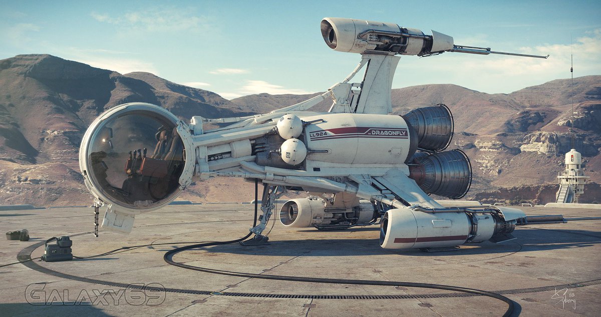 andrewpprice's tweet photo. Super detailed spaceship by Kim Syberg https://t.co/Zk4Bi9YLOx https://t.co/YPkwbDHCUc