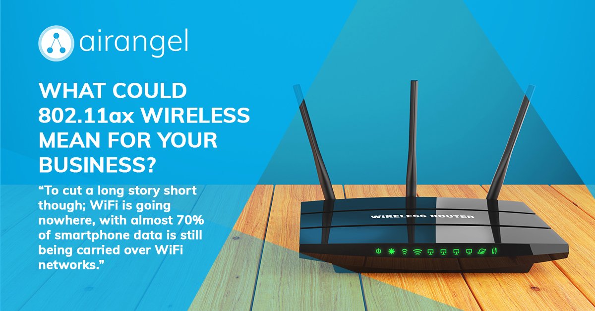 "Improvements to WiFi technology might not seem like the sort of thing which translate directly into improvements for your business, but that’s exactly what 802.11ax wireless means." 

👉airangel.com/airangel-blog/…

#innovation #WiFi #Hospitality #HotelWiFi #wireless