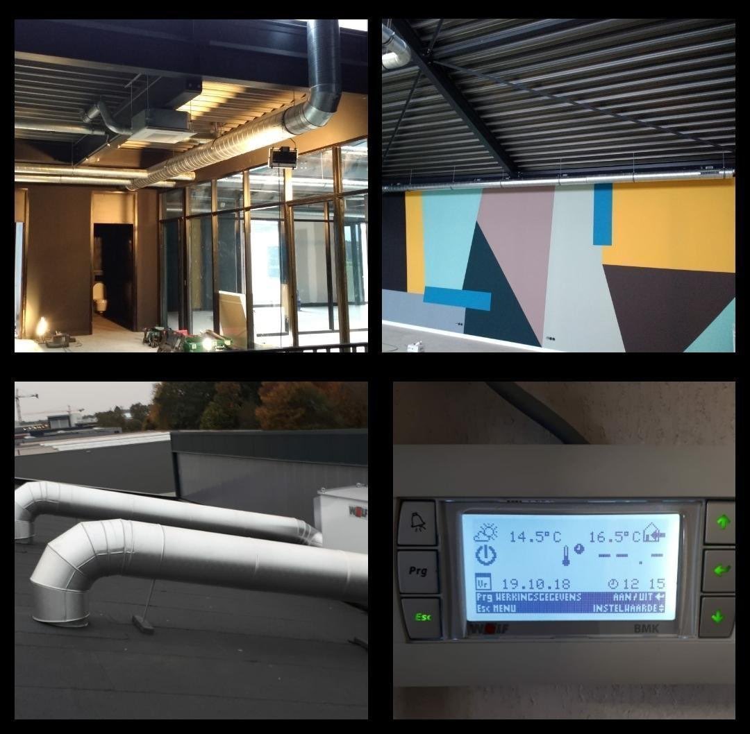 AirInstall's tweet image. En weer een prachtig project opgeleverd, ventilatie met warmteterugwinning van @WolfKlimaat #trots