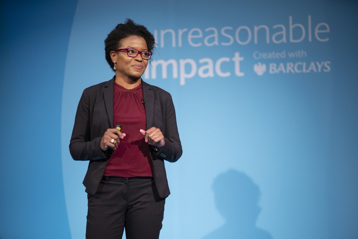 unreasonable's tweet photo. This amazing company @Kiverdi is reviving NASA technology to transform the way we produce food while also reducing waste. Watch Lisa Dyson explain it all here: https://t.co/VpxroQcNid @Barclays #UnreasonableImpact #WorldForum18 #FutureofSupplyChains https://t.co/BT8hNQ2APf