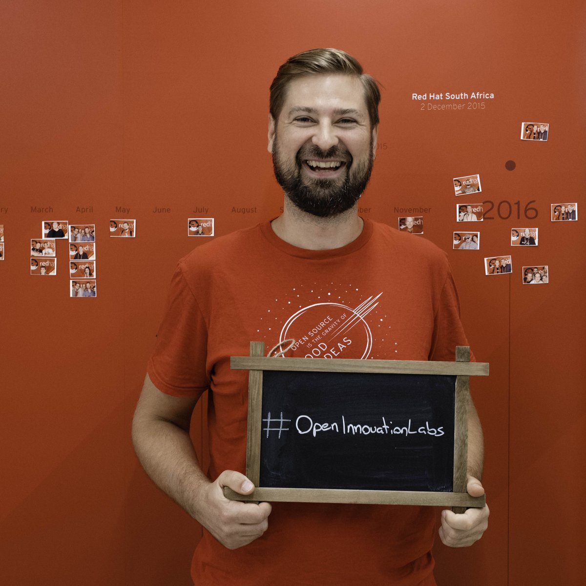 JeremyBrownTech's tweet photo. It's #WARHW (or We Are Red Hat Week) and we are asking ourselves the question, #WhyRedHat? I have many reasons, but first and foremost I'm passionate about what we are doing in the #openinnovationlabs, we believe that #open unlocks the world's potential https://t.co/ZSVssLAAtY