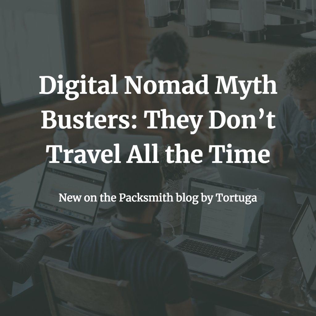 I was recently asked a few questions by the fine folks <a href="/TortugaBackpack/">Tortuga</a> about travelling for work. The post is now live along with other great insights from fellow part-time nomads! You can read it here: blog.tortugabackpacks.com/part-time-digi…