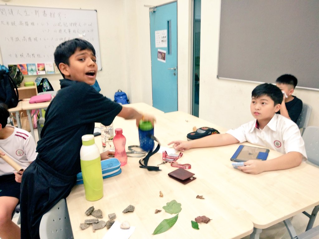 HISBB3's tweet photo. The Boys Brigade Collector Game which requires organisation skill, negotiation skill and team work at the same time @pt_stella @mokpauline @VtlProfessor #his_learning https://t.co/WwjJAYr3CY