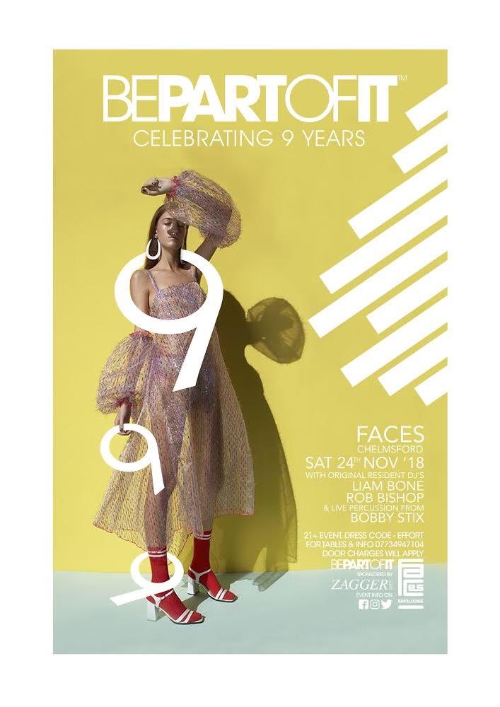 Something for you’re diary <a href="/bepartofit_/">BE PART OF IT</a>  9th birthday at @FacesChelmsford 24th November!