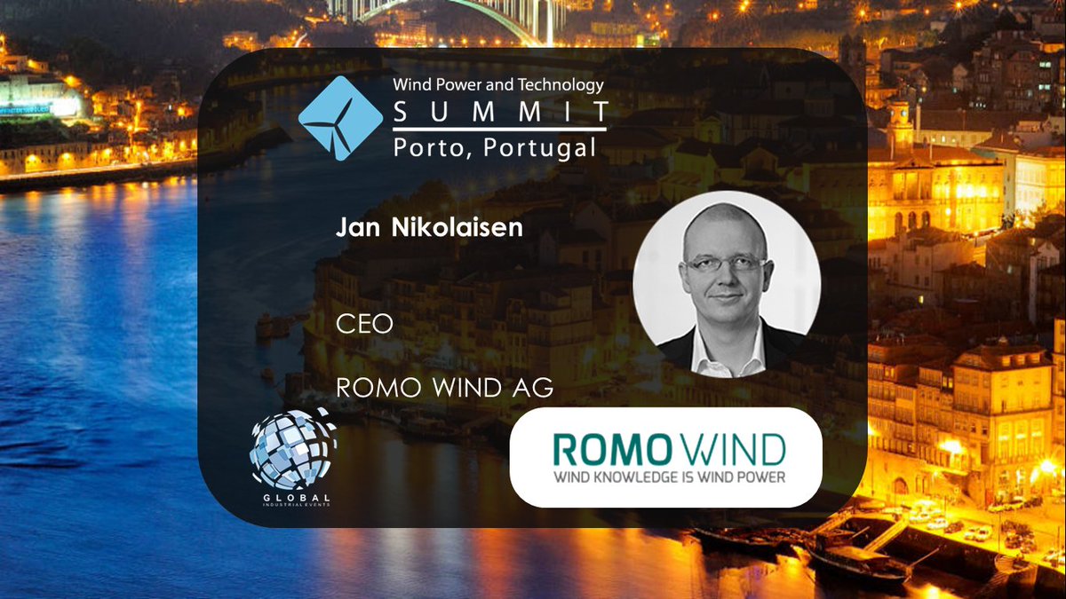 2018Windtech's tweet photo. Speaker - Jan Nikolaisen,
We are pleased to announce that Jan Nikolaisen will be our speaker. Jan Nikolaisen is CEO at
@ROMO_Wind. 
Get more information about the summit: https://t.co/iGV6C3Segt   
#wind #windsummit #turbine https://t.co/Ih2wLXPQyo