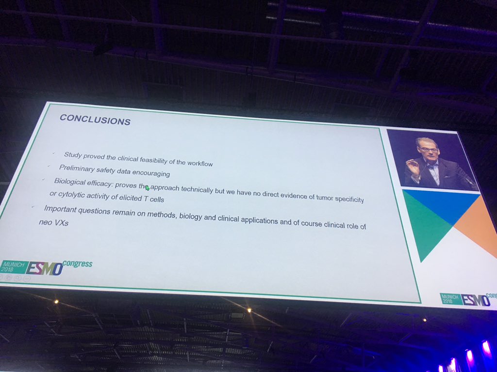 #ESMO2018 metastatic #melanoma neoantigen immune response #Immunotherapy