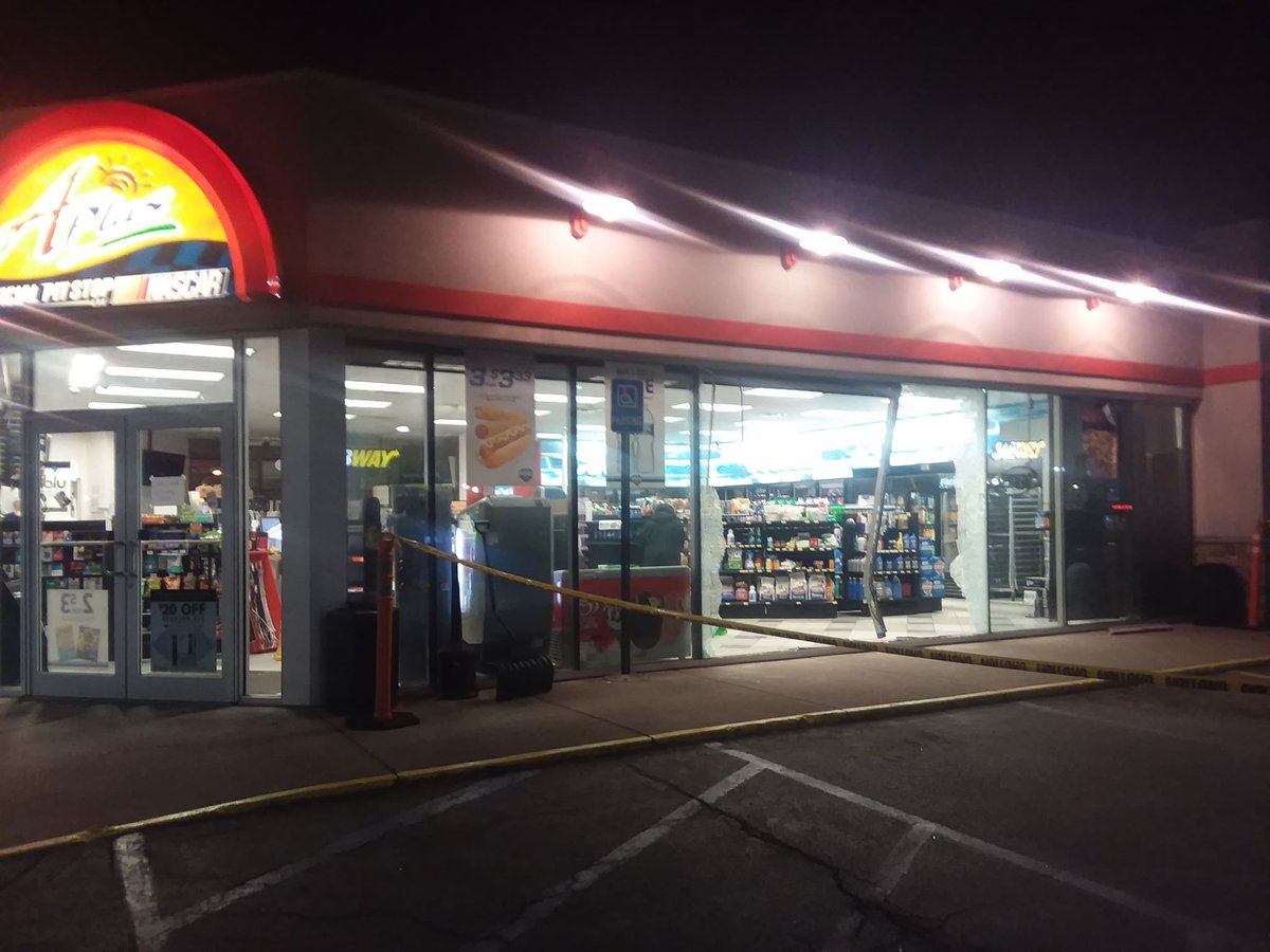 Penn Yan gas station closed after vehicle crashes through it (photo