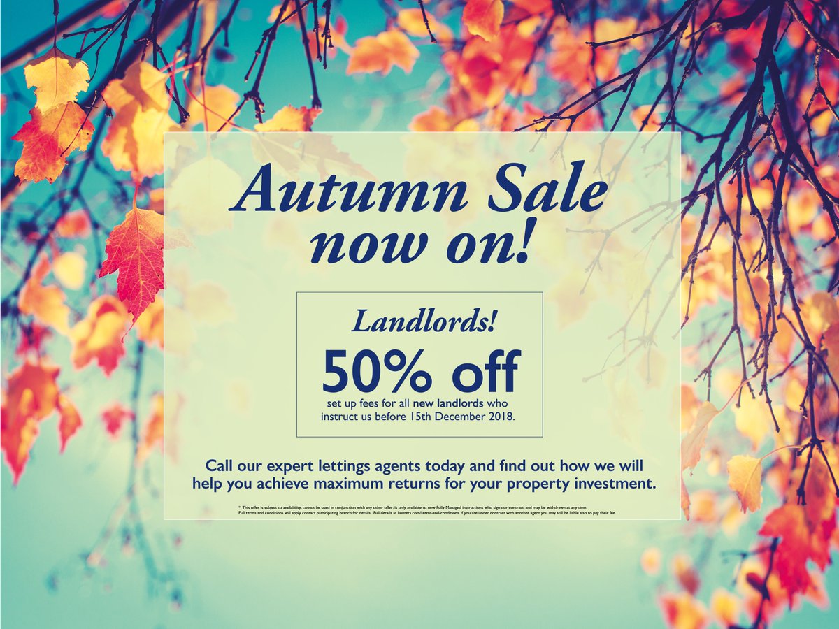 WetherbyLets's tweet photo. Don't miss our amazing Autumn sale - call now to arrange your free lettings valuation on 01937 545 388 https://t.co/MGQImNcmOd