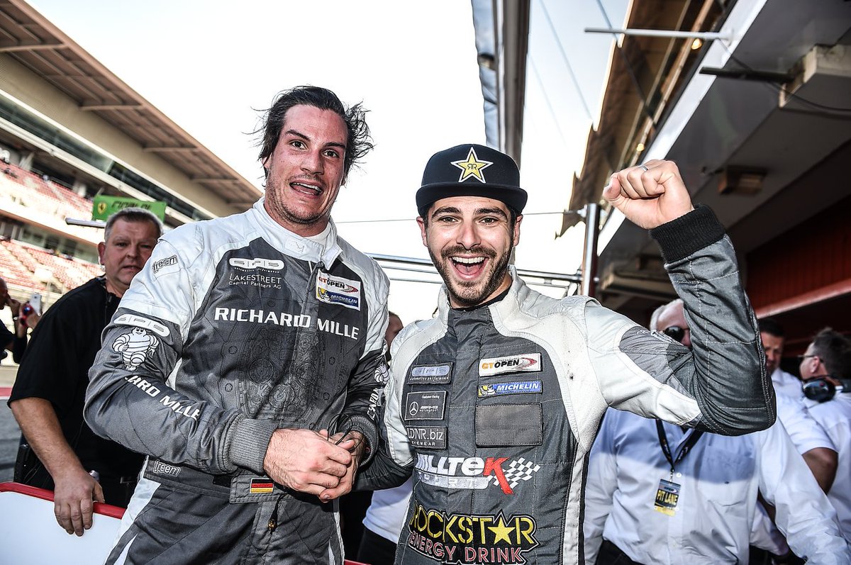 Congrats Rockstar Energy athlete @tomonslowcole on taking the 2018 ProAm <a href="/GT_Open/">International GT Open</a> Championship title in Barcelona this weekend!